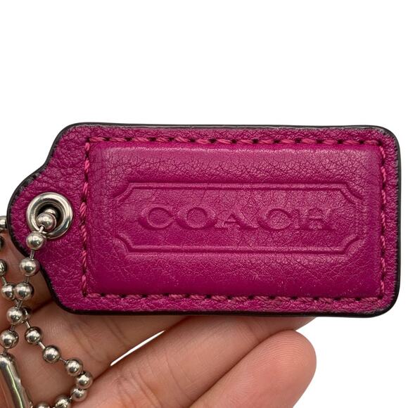 2.5" COACH Fob Bag Charm Hang tag Hangtag - Picture 1 of 2